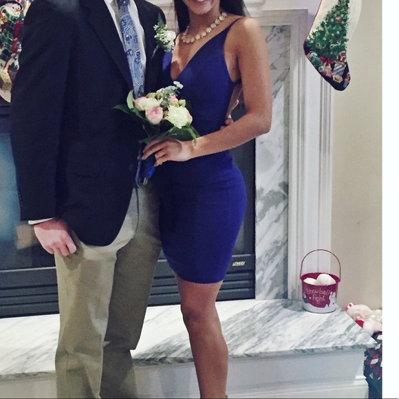 Blue mini dress - Picture 3 of 3